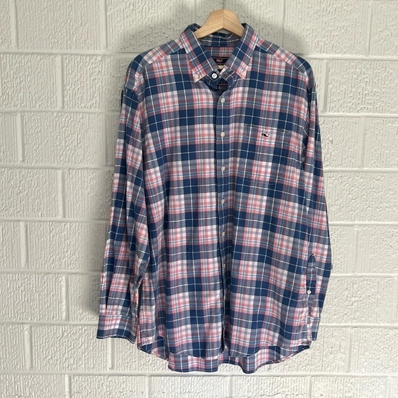 Vineyard Vines Men’s Tucker Button Down Shirt - Size Large - Picture 1 of 8